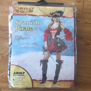 Spanish pirate costume